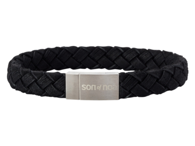 SON Bracelet Black Calf Leather 19cm | NOA