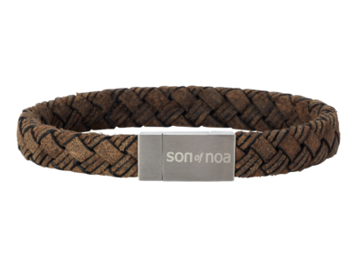 SON Bracelet Dark Brown Calf Leather | Noa