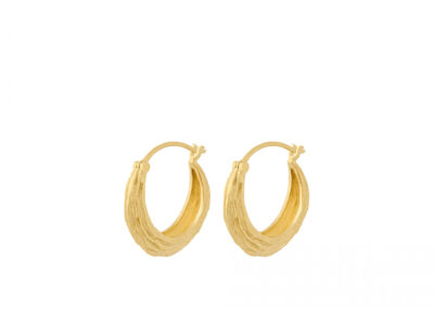 Coastline Earrings Forgyldt Sølv | Pernille Corydon