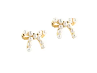 Ørestikker PEARLY BOW | Aqua Dulce