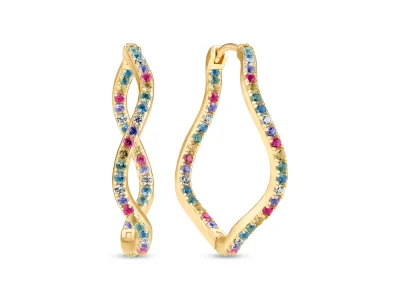 Øreringe Ellera Waves | Sif Jakobs